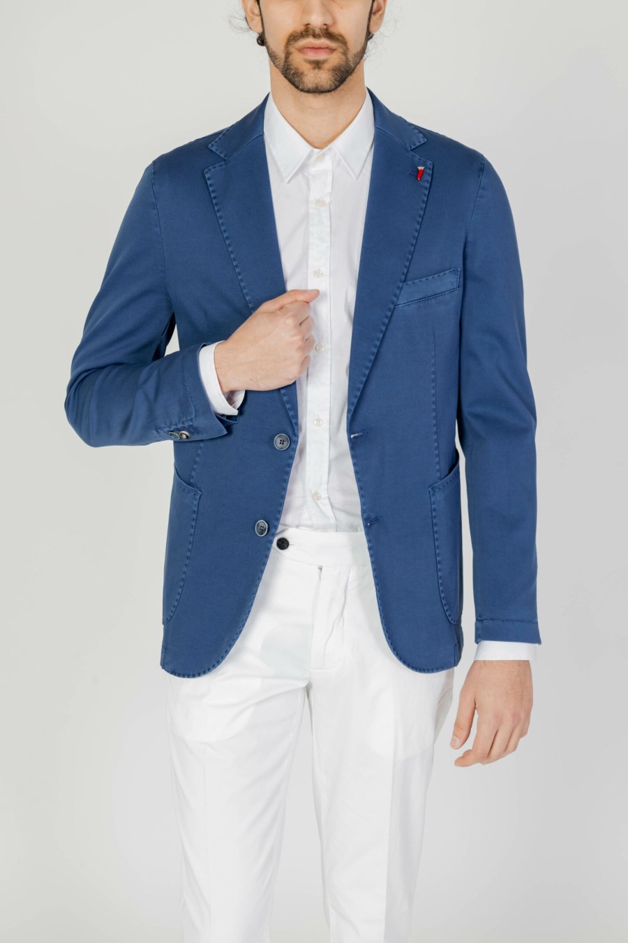 Uomo Mulish | Giacca Mulish R7002 Blu Marine