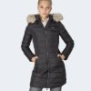 Donna Tommy Hilfiger | Piumino Tommy Hilfiger Tjw Essential Hooded Nero