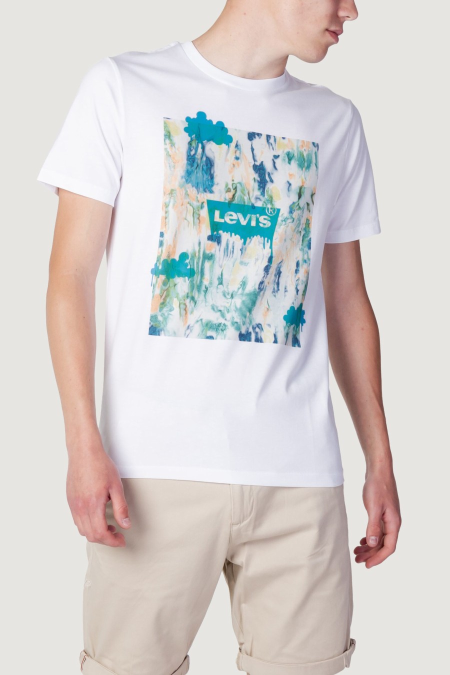 Uomo Levi's® | T-Shirt Levi'S® Graphic Crewneck Bianco