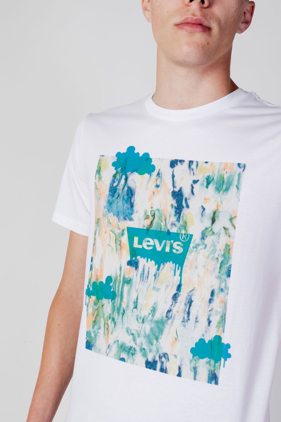 Uomo Levi's® | T-Shirt Levi'S® Graphic Crewneck Bianco