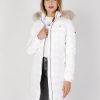 Donna Tommy Hilfiger | Piumino Tommy Hilfiger Tjw Essential Hooded Bianco