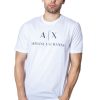 Uomo Armani Exchange | T-Shirt Armani Exchange Bianco