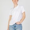 Donna Blauer | T-Shirt Blauer Bianco