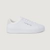 Uomo Tommy Hilfiger | Sneakers Tommy Hilfiger Court Leather Bianco