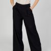 Donna Only | Pantaloni A Palazzo Only Onlleora Hw Wide Nero