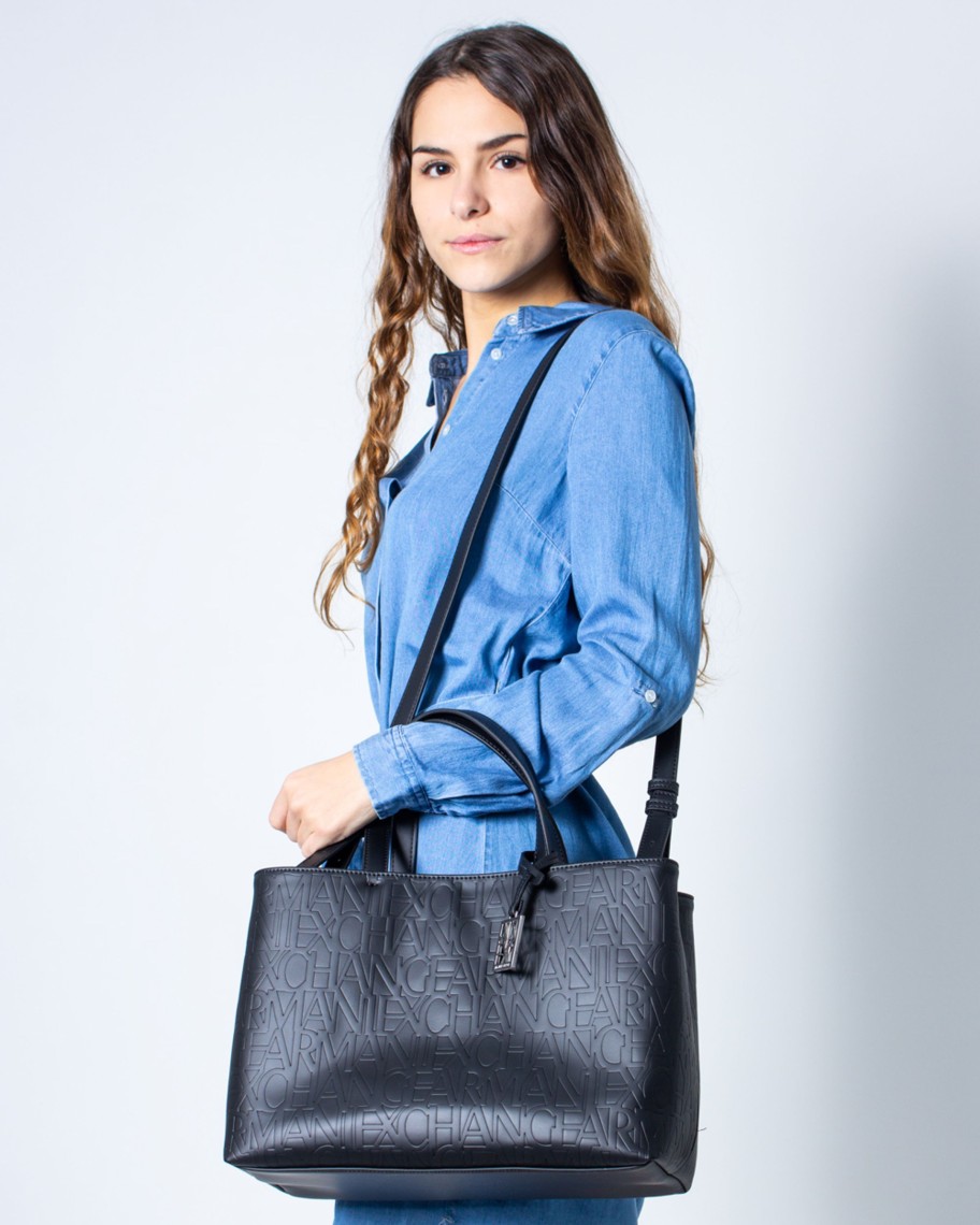 Donna Armani Exchange | Borsa Armani Exchange Nero