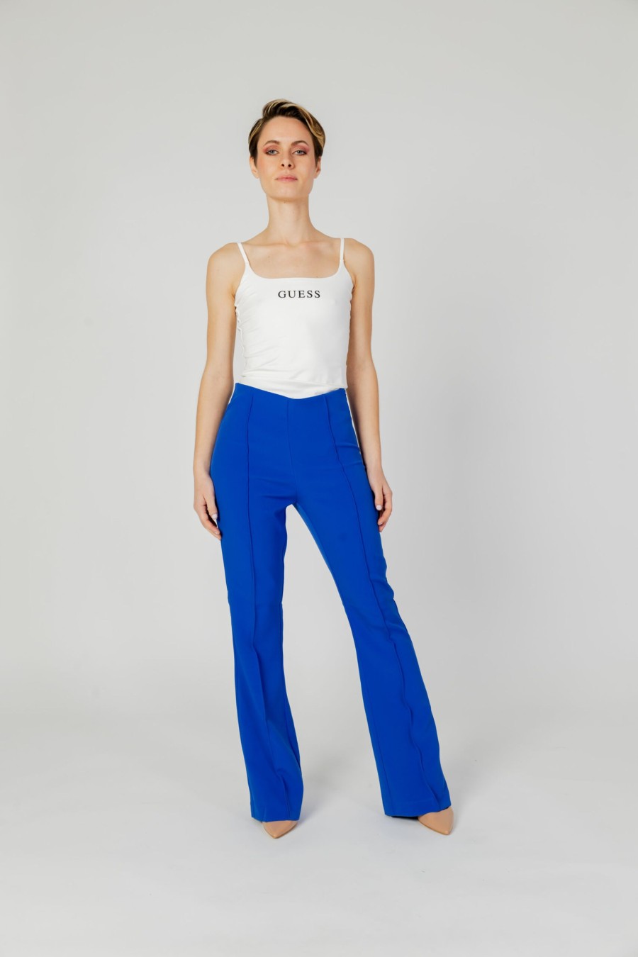 Donna Only | Pantaloni Bootcut Only Onlastrid Life Hw Fla Pin Cc Tlr Rp Indigo