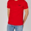 Uomo EA7 | T-Shirt Ea7 Red-Black