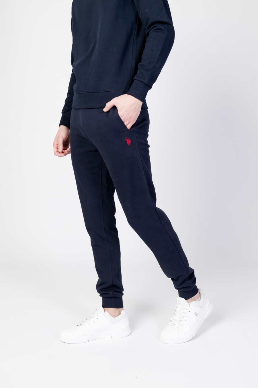 Uomo U.S. Polo Assn. | Pantaloni Sportivi U.S. Polo Assn. Niky Eh33 Blu