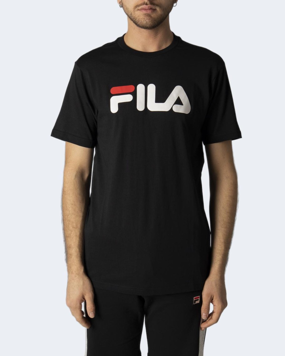 Uomo Fila | T-Shirt Fila Bellano Tee Nero