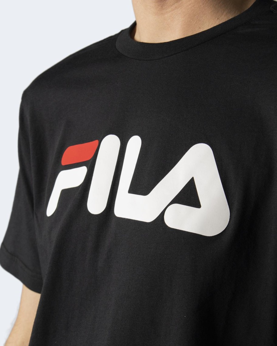 Uomo Fila | T-Shirt Fila Bellano Tee Nero