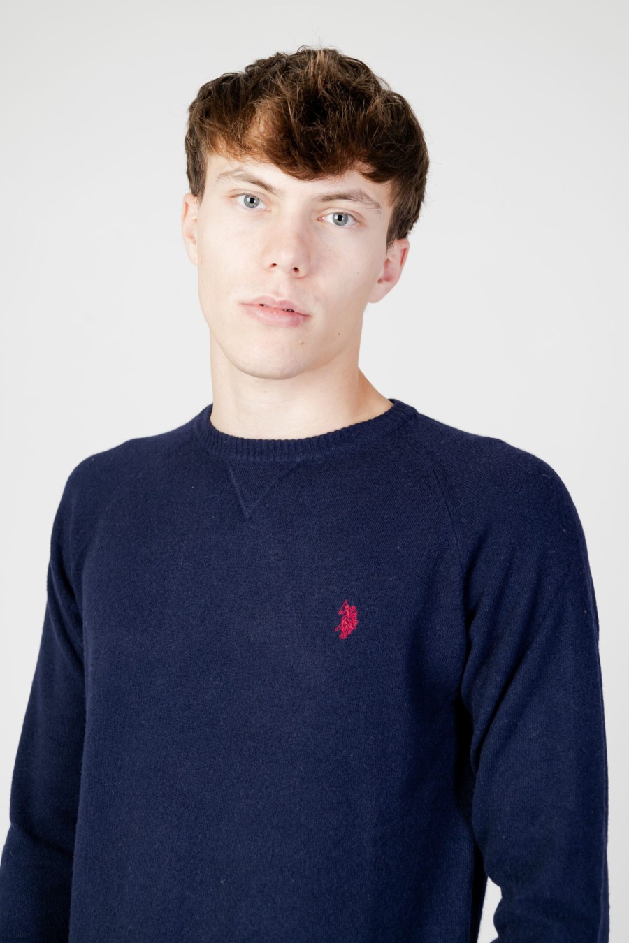 Uomo U.S. Polo Assn. | Maglia U.S. Polo Assn. Harv Ebs5 Blu