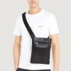 Uomo Calvin Klein | Borsa Calvin Klein Ck Elevated Flatpack Repreve Nero