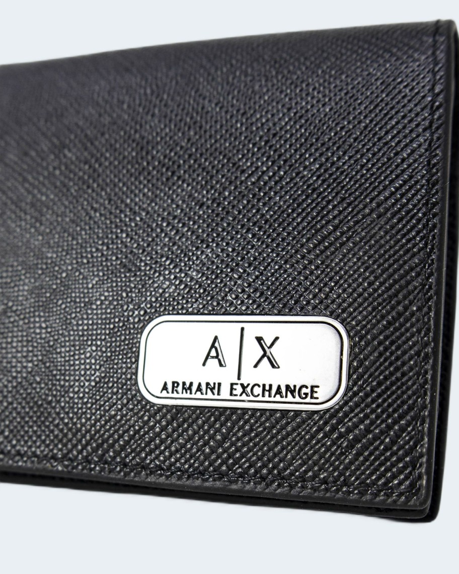 Uomo Armani Exchange | Portacarte Armani Exchange Nero