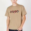 Uomo Hugo | T-Shirt Hugo Dakaishi Marrone