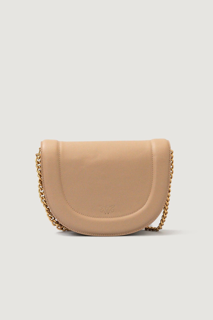 Donna Pinko | Borsa Pinko Mini Love Beige Scuro