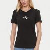 Donna Calvin Klein | T-Shirt Calvin Klein Monologo Nero