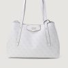 Donna Guess | Borsa Guess Eco Brenton Girlfriend Satchel Grigio