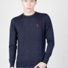 Uomo U.S. Polo Assn. | Maglia U.S. Polo Assn. Leon Eh03 Blu