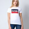 Donna Levi's® | T-Shirt Levi'S® The Perfect Graphic Tee Bianco