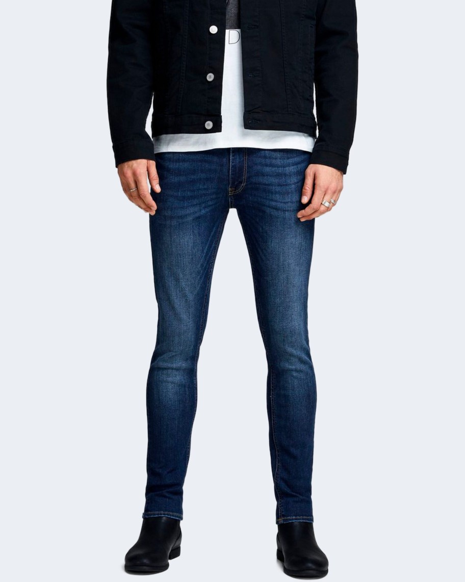 Uomo Jack Jones | Jeans Skinny Jack Jones Jjiliam Jjoriginal Sbd 014 50Sps Noos Denim