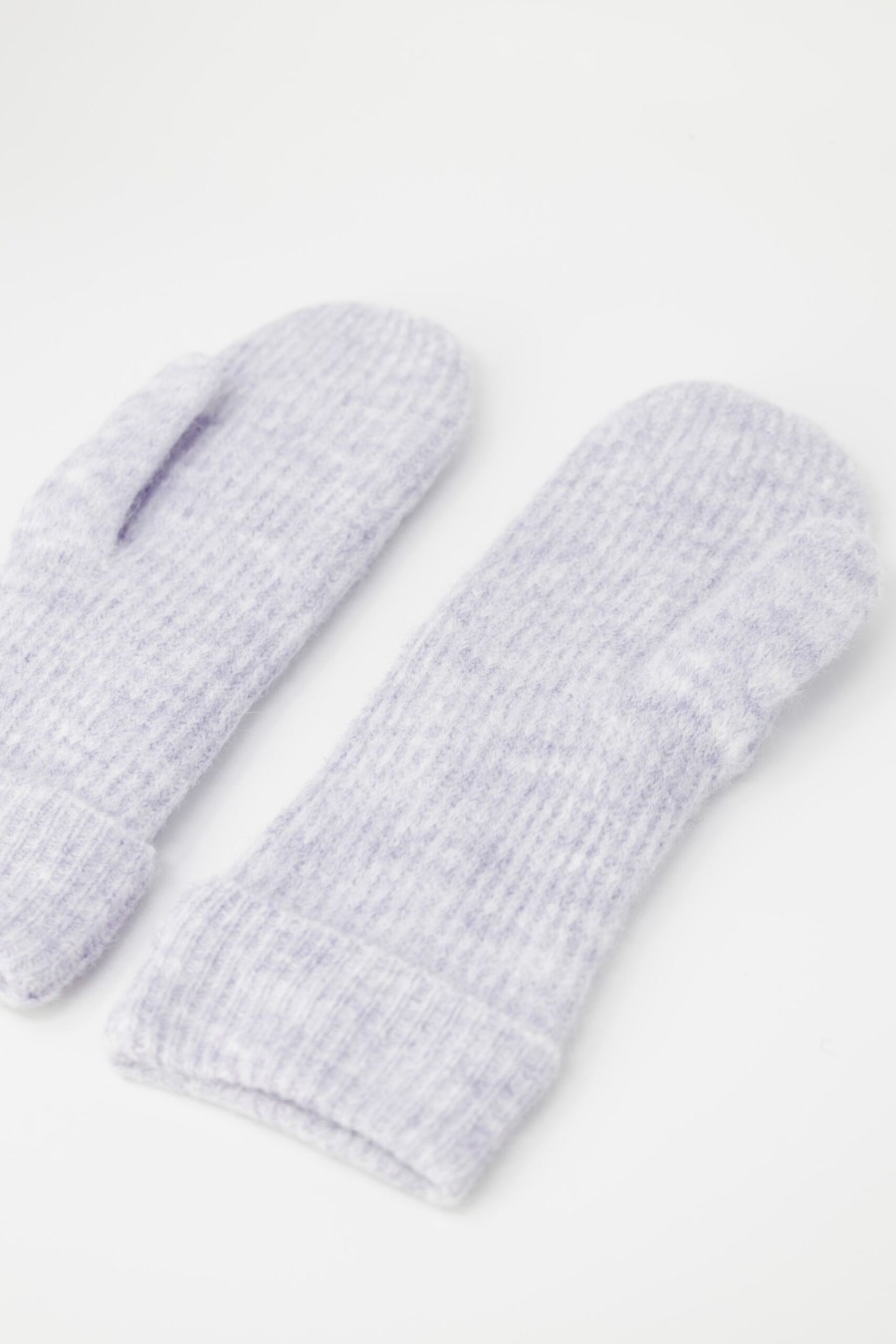 Donna Vero Moda | Guanti Vero Moda Vmluca Rib Mittens Ga Lilla