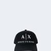 Uomo Armani Exchange | Cappello Con Visiera Armani Exchange Baseball Nero