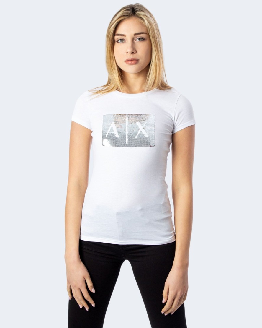 Donna Armani Exchange | T-Shirt Armani Exchange Bianco