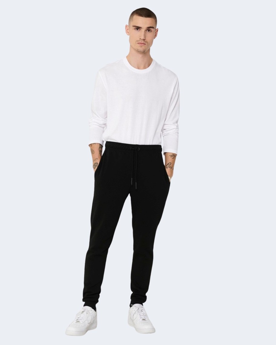 Uomo Only & Sons | Pantaloni Sportivi Only & Sons Ceres Life Sweat Pants Noos Nero