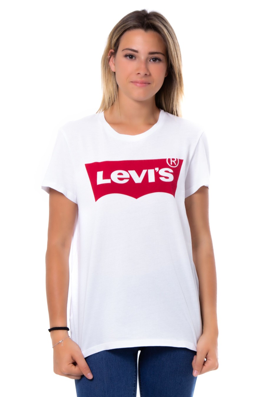 Donna Levi's® | T-Shirt Levi'S® The Perfect Graphic Tee Bianco