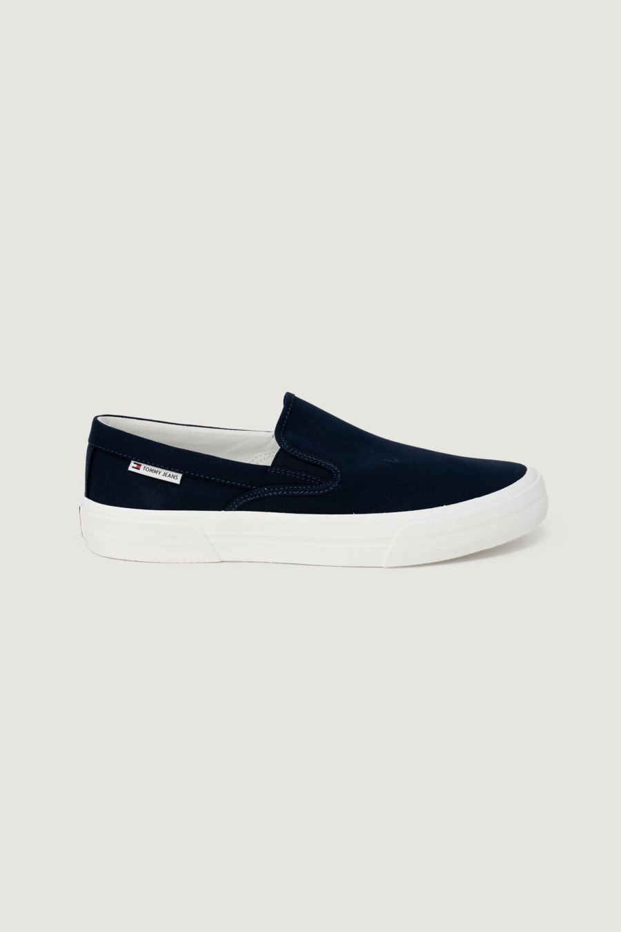 Uomo Tommy Hilfiger | Sneakers Tommy Hilfiger Slip On Canvas Blu