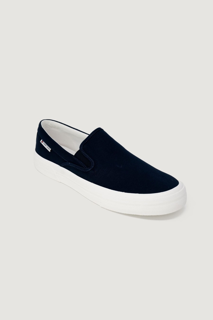 Uomo Tommy Hilfiger | Sneakers Tommy Hilfiger Slip On Canvas Blu