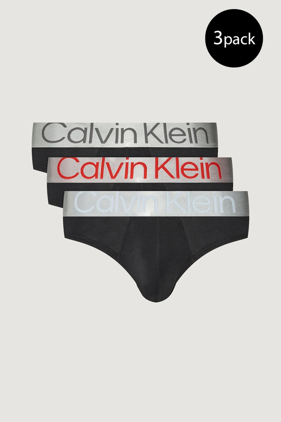 Uomo Calvin Klein | Slip Calvin Klein Underwear Hip Brief 3Pk Arancione