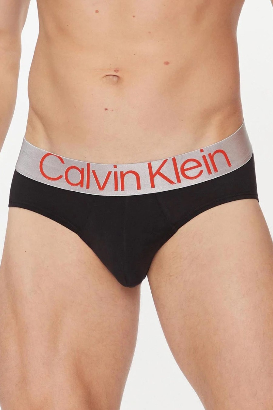 Uomo Calvin Klein | Slip Calvin Klein Underwear Hip Brief 3Pk Arancione