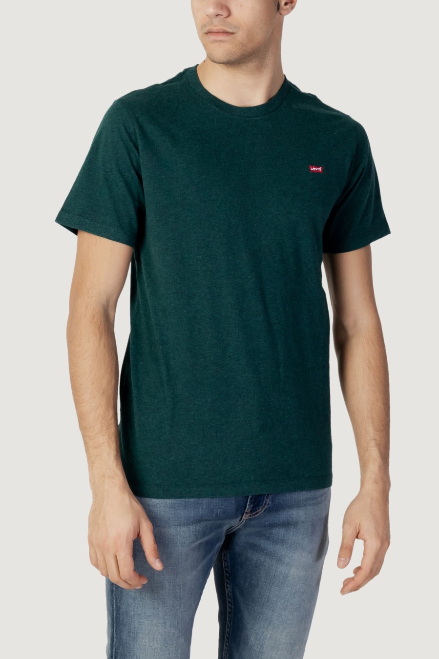 Uomo Levi's® | T-Shirt Levi'S® Ss Original Hm Tee Verde