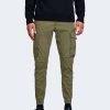 Uomo Jack Jones | Pantaloni Slim Jack Jones Paul Flake Akm 542 Noos Verde Oliva