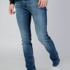 Uomo Gas | Jeans Skinny Gas Sax Zip Rev Denim Chiaro