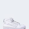 Uomo Adidas Originals | Sneakers Adidas Originals Forum Mid Bianco