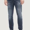 Uomo Tommy Hilfiger | Jeans Tapered Tommy Hilfiger Austin Tprd Ah5 Denim Scuro