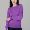 Donna Gas | Maglia Gas Shaly R.Neck New Viola