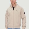 Uomo Calvin Klein | Piumino Calvin Klein Padded Harrington Beige