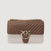 Donna Pinko | Borsa Pinko Love One Classic Sheep Nappa Cuoio