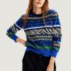 Donna Desigual | Maglione Desigual Dermont Blu