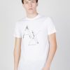 Uomo Armani Exchange | T-Shirt Armani Exchange Bianco