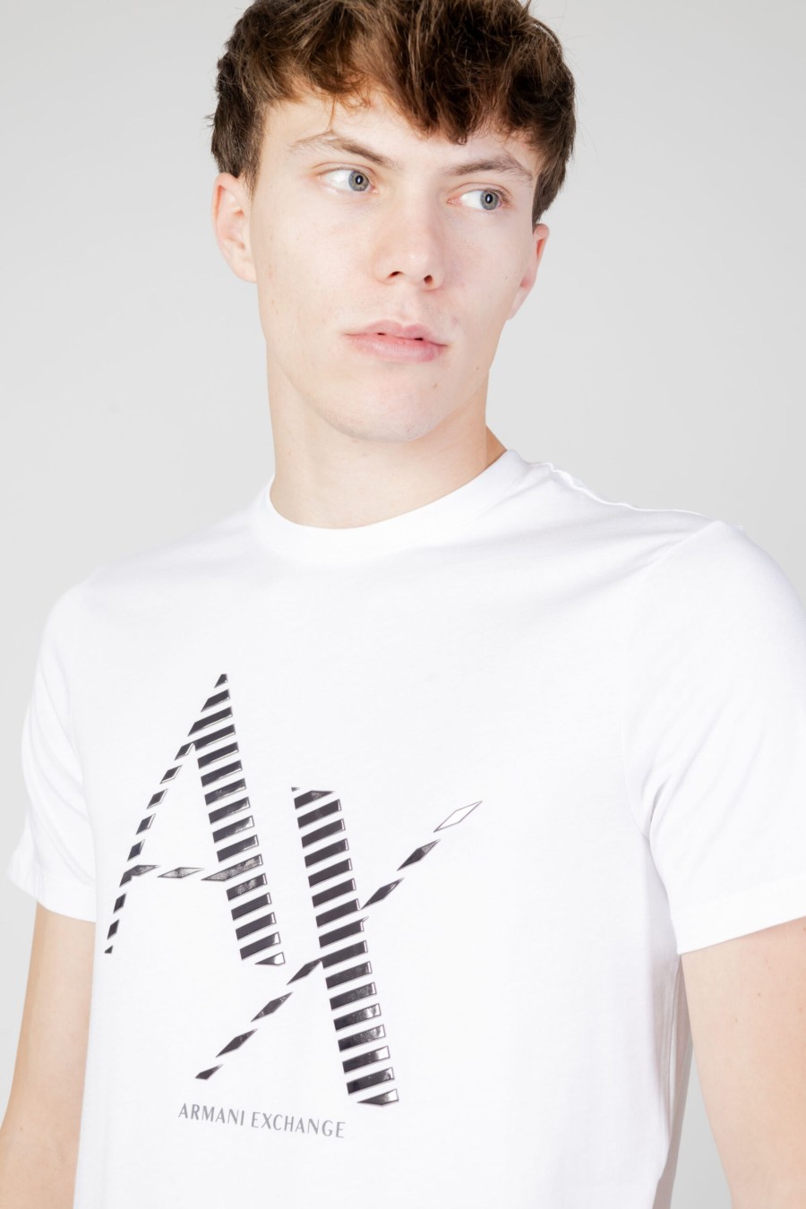 Uomo Armani Exchange | T-Shirt Armani Exchange Bianco