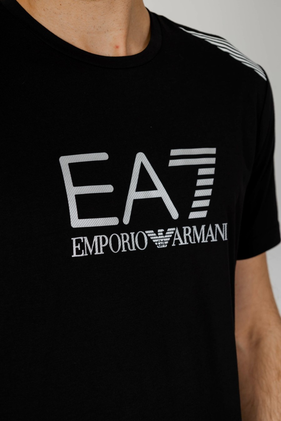 Uomo EA7 | T-Shirt Ea7 Nero