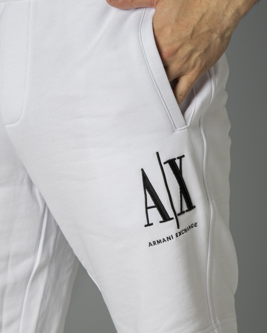 Uomo Armani Exchange | Bermuda Armani Exchange Bianco