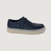 Uomo Clarks | Scarpe Eleganti Clarks Torhill Lo Leath Blu