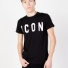 Uomo Icon | T-Shirt Icon Logo Nero