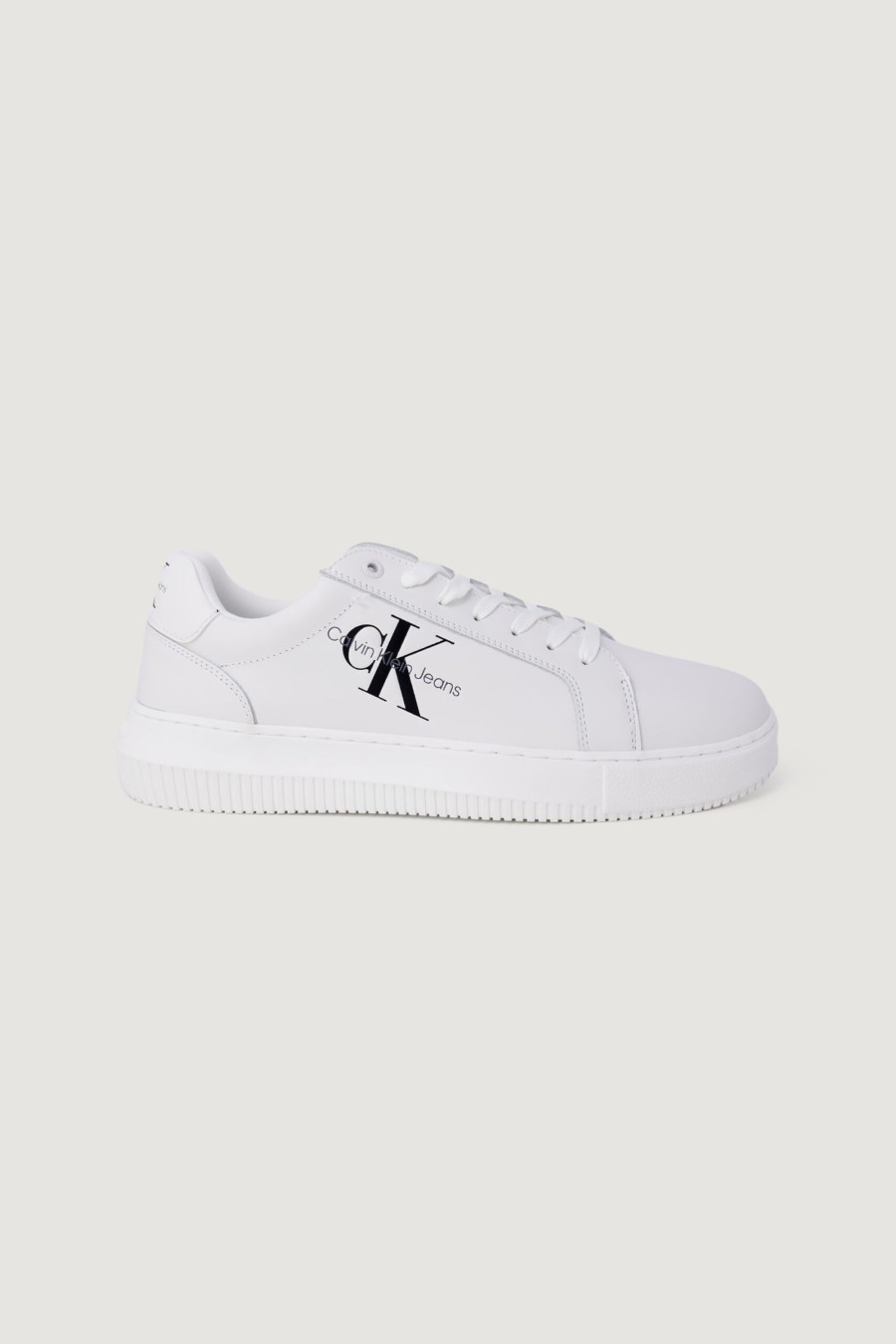 Uomo Calvin Klein | Sneakers Calvin Klein Chunky Cupsole Mono Bianco